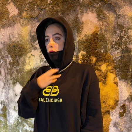 Ivana Rodriguez has promoted the fashion line Balenciaga.
